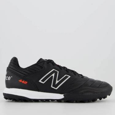 Imagem de Chuteira New Balance 442 Pro TF V2 Society Preta-Masculino