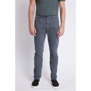 Imagem de Calça Jeans Aramis Slim Moletom Color Chumbo-Masculino