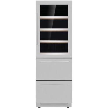 Imagem de Cervejeira Com Gaveta Refrigerada Cuisinart 4093160003 98 Litros Inox,