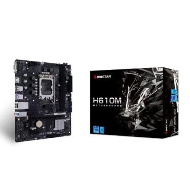 Imagem de Placa Mãe Biostar H610m Ddr4 Lga 1700 Matx Hdmi H610mhc 2.0 Ver 6.1