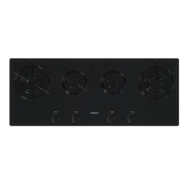 Imagem de Cooktop linear 4 bocas venax arena preto gas glp 103x44cm 24629, Bivol