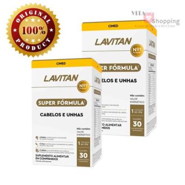 Imagem de Lavitan Cabelos e Unhas Super Fórmula - vitaminas e Minerais - CIMED, 