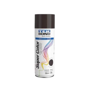 Imagem de Tinta Aerossol Uso Geral 350ML - Tekbond Marrom, Marrom