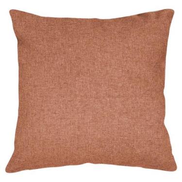 Imagem de Capa Almofada Tecido Linho Lisa Decorativa Sala Quarto 43x43 - M3 Deco