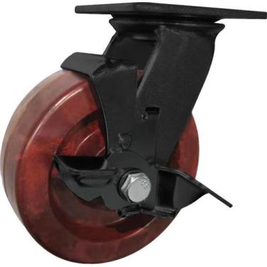Imagem de Rodízio Giratório Industrial 6' Celeron Freio Vonder