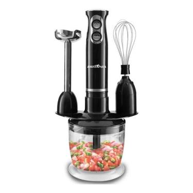 Imagem de Mixer Britânia 3 Em 1 500w Preto Bmx400p, 110V