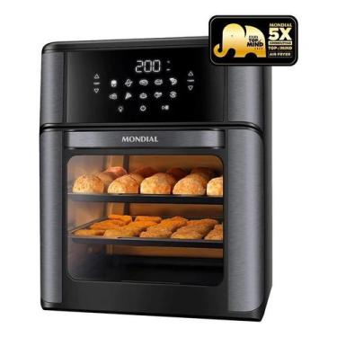 Imagem de Fritadeira Elétrica AFON-12L-BG Forno Oven 12 Litros Preto Mondial