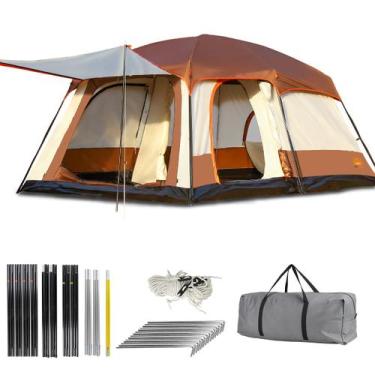 Imagem de Barraca de Camping até 12 Pessoas Grande Varanda 2000mm impermeável 42