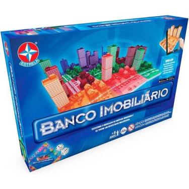 Imagem de Jogo de Tabuleiro Banco Imobiliário Grande - Estrela