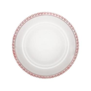 Imagem de Sousplat Rosa 31,6cm Lyor Coração