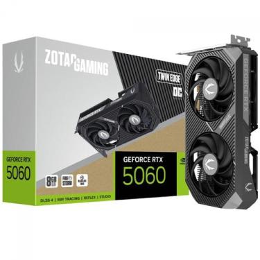 Imagem de Placa de Vídeo Zotac Gaming NVIDIA GeForce RTX 5060 Twin Edge OC, 8GB,