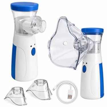 Imagem de Nebulizador Inalador Ultrassonico Sem Fio Mini Inalador - Generico