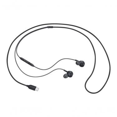Imagem de Fone de Ouvido com Fio Samsung AKG USB Tipo-C DAC Integrado Alto-Falante Duplo com Microfone Preto