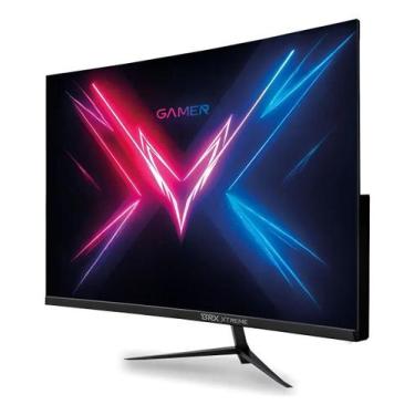 Imagem de Monitor Gamer Curvo BRX Xtreme 24 100Hz Full HD VA Frameless HDMI VESA