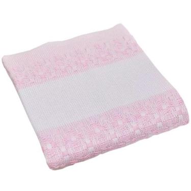 Imagem de Cobertor Bebê Térmico Para Bordar 100% Algodão 110x90 - Baby TexNew Co