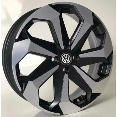 Imagem de Kit 4 Rodas Esportiva Ford Aro 17x7 4x108 Tarantula BD  K71 - Krmai