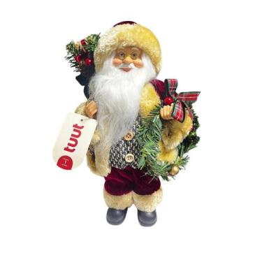 Imagem de Papai Noel Em Pe Vermelho E Marrom 35CM 30310 - Tuut