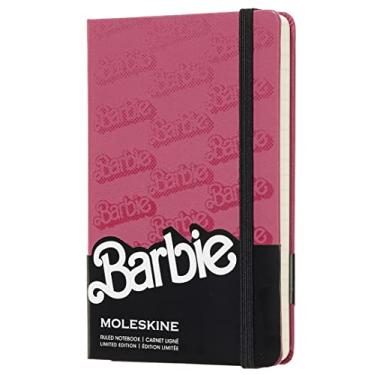 Imagem de Caderno Barbie Pautado, Moleskine, 14x9cm Tamanho de Bolso, Rosa Pink