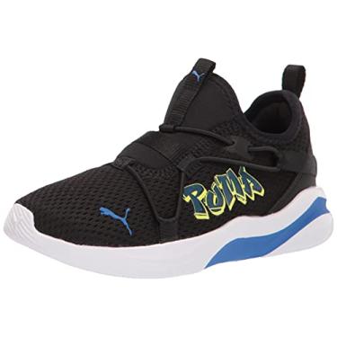 Imagem de PUMA Softride Rift Slip On Running Shoe, Black-Nebulas Blue-Nrgy Yellow-Intense Blue, 6 US Unisex Big Kid