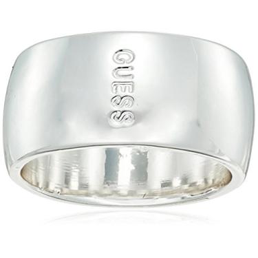 Imagem de GUESS Anel de banda larga "Basic", tamanho 14, cristal;