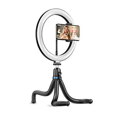 Imagem de Iluminador Circular de Led Ring Light 26cm com Tripé Flexível - Apexel