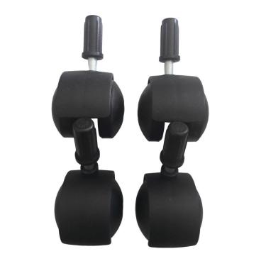 Imagem de Rodizio Para Móveis Roda De Nylon Kit S40 G Bucha 13 Mm Mf