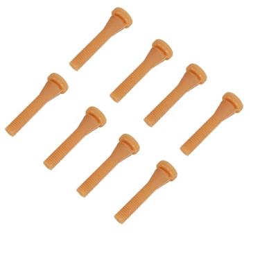 Imagem de 96 peças de dedos de galinha, dedos de borracha de substituição para frango, pato, codorna, ganso, etc.