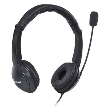 Imagem de FONE HEADSET CORP USB COM MICROFONE - PRETO - VK390
