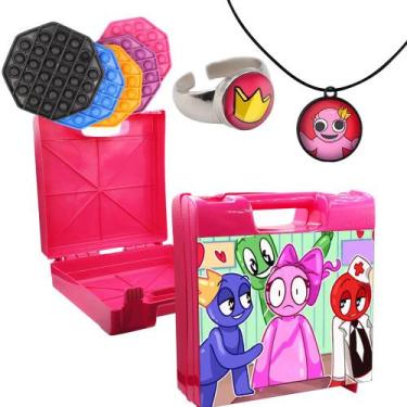 Mochila Escolar Bolsa Infantil Roblox Jogo Meninos Costas - Toys 2U -  Mochila Infantil - Magazine Luiza