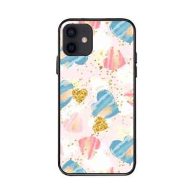Imagem de CUTTIZ Capa de telefone compatível com iPhone 14 Pro Max Girl padrão de amor pelo vento coreano para iPhone 11 12 13 Pro Max Mini 6 7 8 14 Plus XS XR bonito simples capa de telefone macia (AX-3, iPhone 7plus/8plus)
