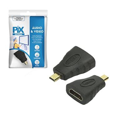 Imagem de PIX Adaptador Micro HDMI Macho/HDMI Femea
