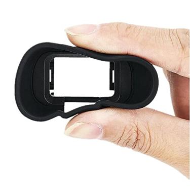 Imagem de MOOKEENONE Long Camera Eyecup Eyepiece Viewfinder Protector for Sony A1 Alpha 1 ILCE-1 Replaces FDA-EP19 Eye Cup