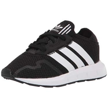 Imagem de adidas Originals Baby Swift Essential Sneaker, Black/White/Black, 5K