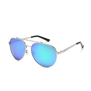 Imagem de Óculos de Sol Masculino Estilo Aviador Polarizados Proteção Uv400 Oley Y1919 (4)