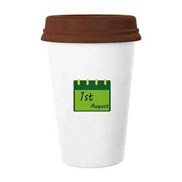 Imagem de Caneca de cerâmica de vidro de café de cerâmica camponesa tropas vermelhas do soldado chinês