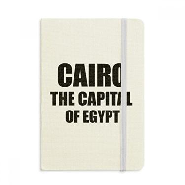 Imagem de Caderno do Cairo, a capital do Egito, capa dura oficial, diário clássico