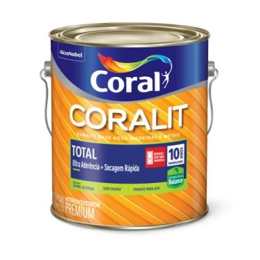 Imagem de CORALIT TOTAL ACETINADO BRANCO 3.6L - CORAL