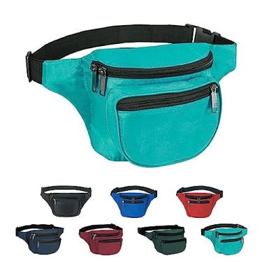 Imagem de Yens Fantasybag – Pacote com 3 bolsos com zíper para esportes, corridas e atividades físicas, cintura expansível e resistente ao clima, FN-03, Teal
