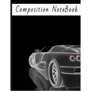 Imagem de Concept car | Composition Notebook: College Ruled: 3D project | book for students, girls, boys, kids | 120 Pages | Size: 8.5X11 inches
