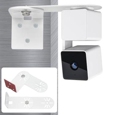 Imagem de Haoyou Suporte de parede de canto externo para câmera Wyze/Eufy/Tapo/Ring/Google Nest, cobertura máxima em ambos os lados da casa em 270 graus, reduz pontos cegos e maximiza o campo de visão (2