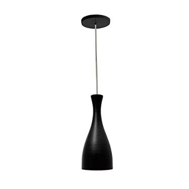 Imagem de Luminária Pendente, Taschibra, TD 1003, Bivolt, Preto Fosco