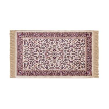 Imagem de Tapete Belga Clássico Importado de Veludo com Franja - Bree - 200x250cm