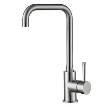 Imagem de Monocomando de Cozinha Loren Loft Brushed Nickel 2257 N82 Lorenzetti