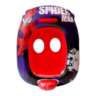 Imagem de Bote Infantil Com Fralda Homem Aranha Piscina Praia Verão - anjo da ma