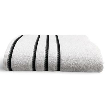Imagem de Toalha de Rosto - Felpuda - Mônaco - 100% Algodão - Margex, Branco