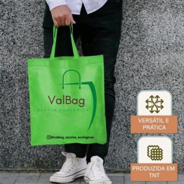 Imagem de 10 Sacolas Ecobag Reutilizável Ecológica - Valbag