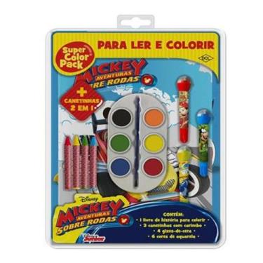 Imagem de Livro - Disney - Super Color Pack - Mickey
