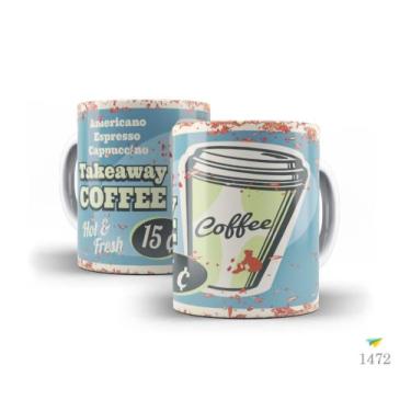 Imagem de Caneca de café, Coffee, americano, espresso, cappuccino - Modelo S