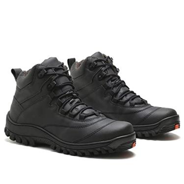 Imagem de Bota Coturno Masculino Adventure Trilha Militar (Preto, BR, Adulto, Numérico, 36)