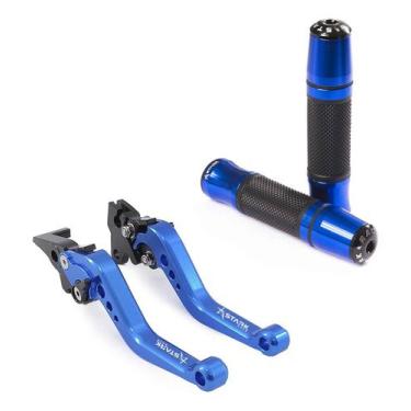 Imagem de Kit Manete Manopla Cb250f Cb300f Twister Titan Fan Start - Stark Race,